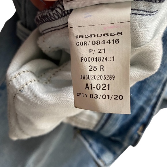 SOLD Abercrombie & Fitch high rise super skinny distressed jeans - Picture 7 of 7